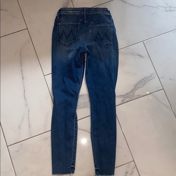 Mother high waisted looker ankle fray - Picture 3 of 4